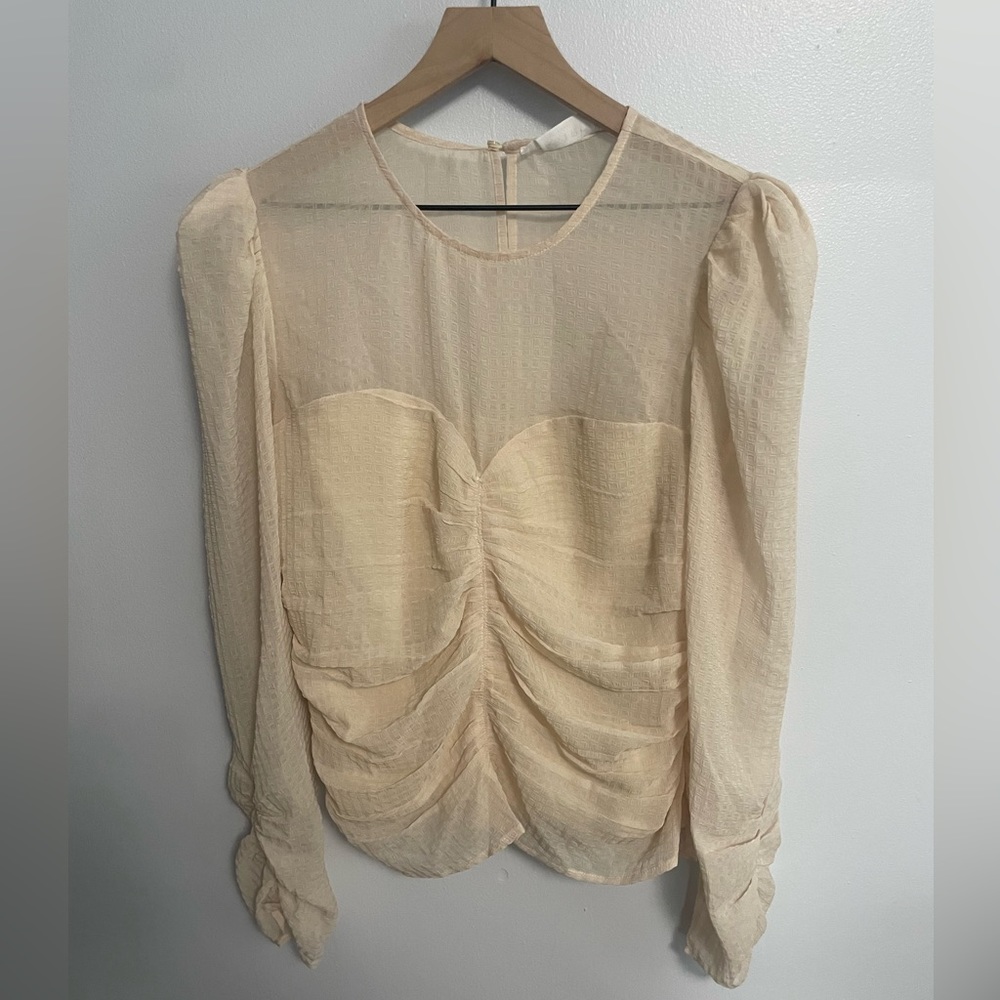 ASTR The Label Cream Blouse